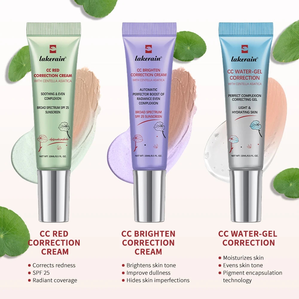 Erborian CC Cream with Centella – Color-Adapting Moisturizing Foundation | Full Coverage | Korean Makeup