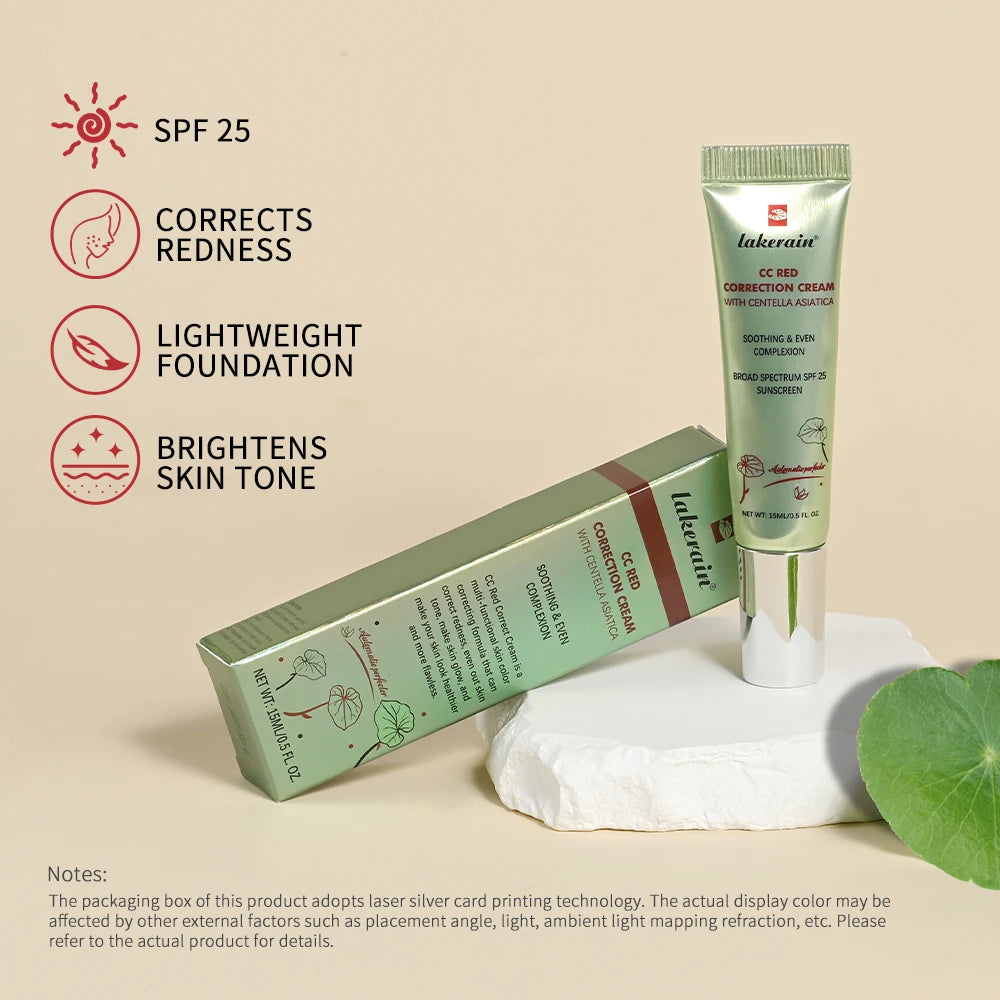 Erborian CC Cream with Centella – Color-Adapting Moisturizing Foundation | Full Coverage | Korean Makeup